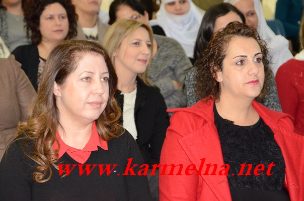 دالية الكرمل : ليهي لفيد تلقي محاضرة في المركز الثقافي